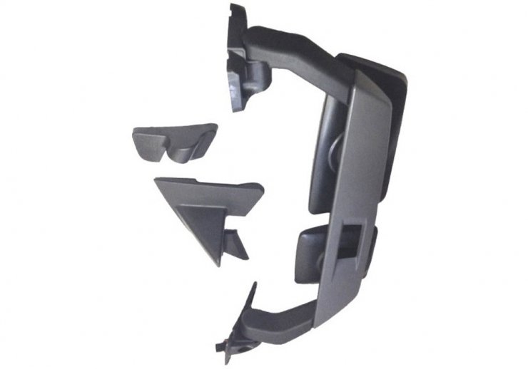 Accéder à la pièce Rétroviseur extérieur gauche, électrique, chauffant, convexe (classe II + classe IV) (bras court)