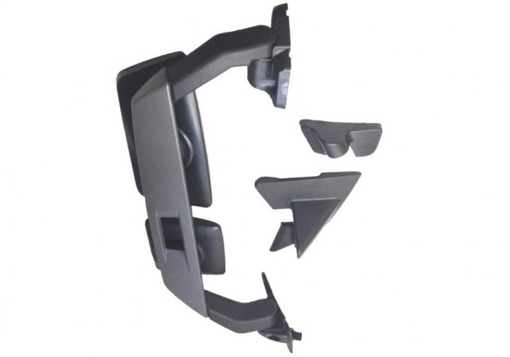 Accéder à la pièce Rétroviseur extérieur droit, électrique, chauffant, convexe (classe II + classe IV) (bras court)