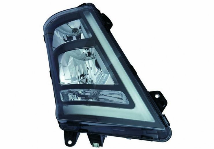 Accéder à la pièce Phare électrique gauche LED noir H1 + H7 (moteur)