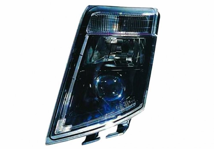 Accéder à la pièce Phare gauche avec feu de jour, noir, Xénon et LED H7 + D2S