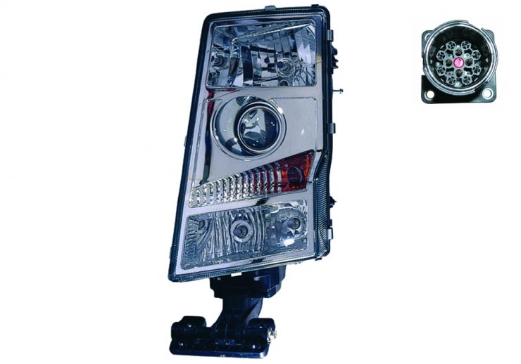 Accéder à la pièce Phare électrique gauche H7 + H7 + H7 + H7 (Rond - 24V)