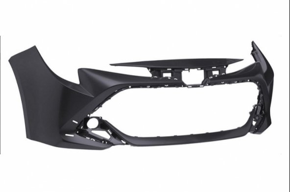 Accéder à la pièce Pare-chocs avant noir 5ptes