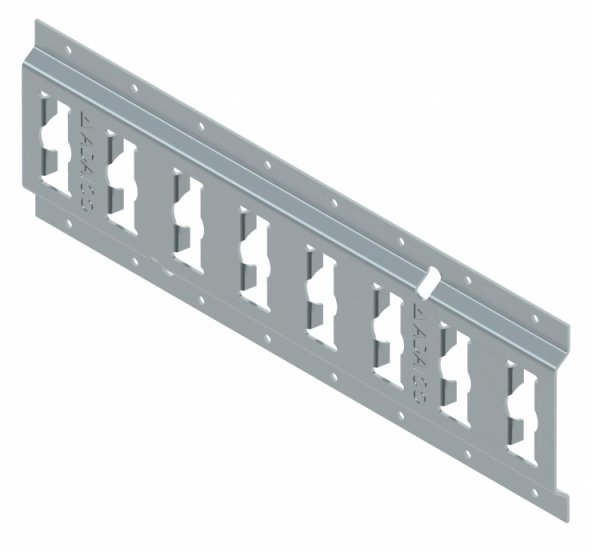Accéder à la pièce Rail d'arrimage Combi E=2mm (acier zingué)