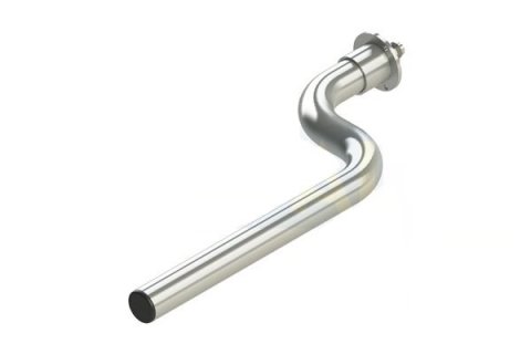 Accéder à la pièce Support de pare-boue courbé avec vis 665 x Ø42