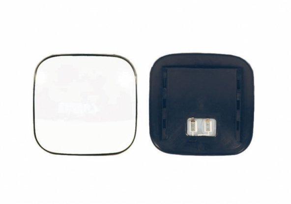 Accéder à la pièce Glace + support droit, convexe, thermique, 24V (Classe IV)