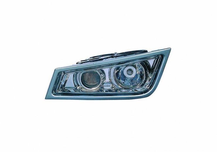 Accéder à la pièce Feu antibrouillard gauche, chromé H3