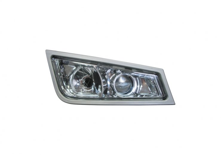 Accéder à la pièce Feu antibrouillard chromé droit H3 + H7