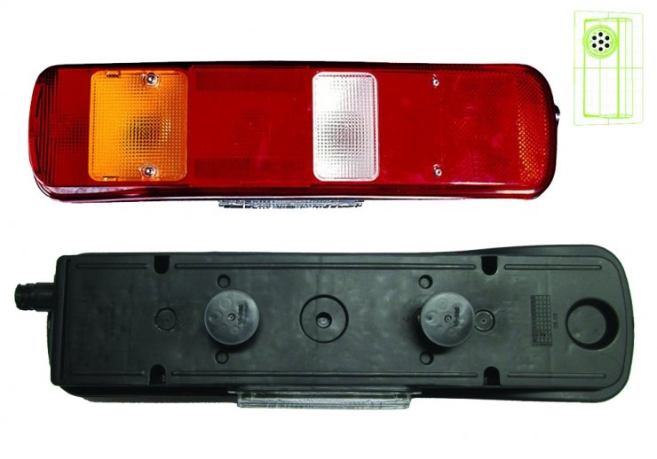 Accéder à la pièce Feu arrière droit + alarme