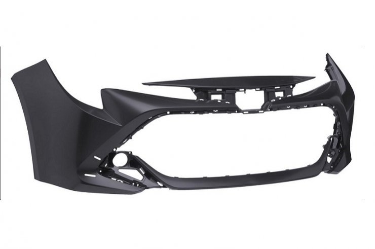 Accéder à la pièce Pare-chocs avant noir 5ptes