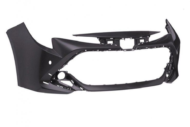 Pare-chocs avant noir capteurs 5ptes ACCESSOIRE-ACCESSOIRES EXTERIEURS pour TOYOTA COROLLA  pour TOYOTA COROLLA