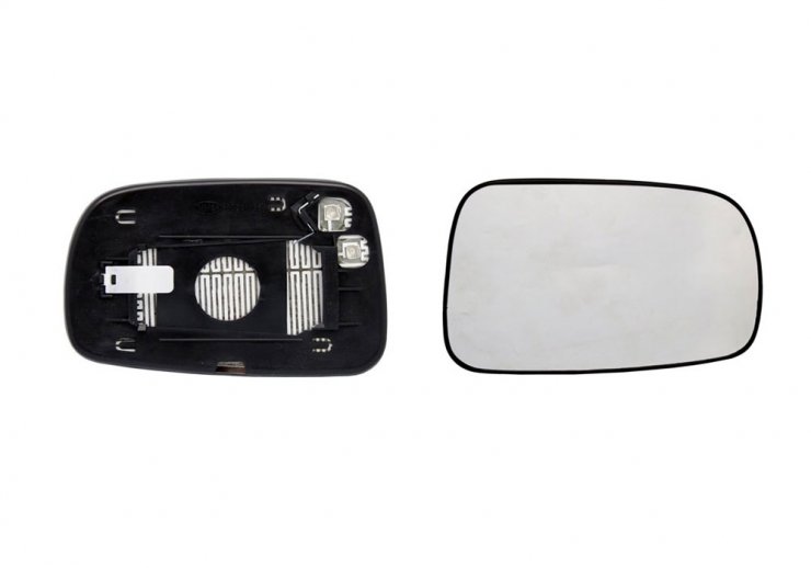 Accéder à la pièce Glace + support droit convexe et chauffant (2 broches)