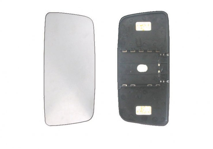 Accéder à la pièce Glace + support de rétroviseur réversible, convexe et chauffant (classe II)