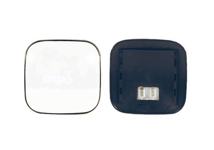 Accéder à la pièce Glace + support droit, convexe, thermique, 24V (Classe IV)