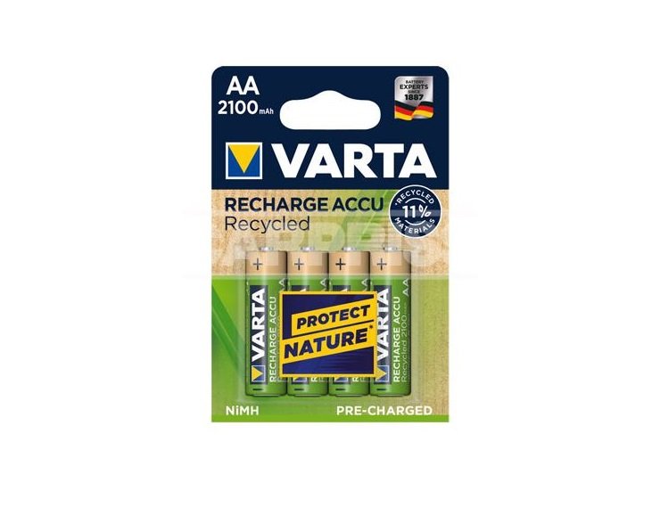 Accéder à la pièce BLX4 AA 2100mAh VARTA RECYCLÉ RECHARGEABLE