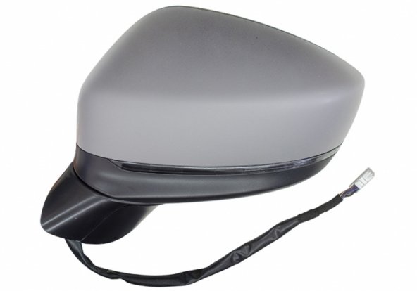 Accéder à la pièce Rétroviseur électrique gauche, asphérique, chauffant, apprêté, rabattable, avec clignotant LED (8 broches)