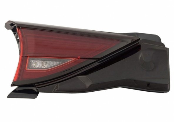 Accéder à la pièce Feu arrière intérieur gauche LED fumé