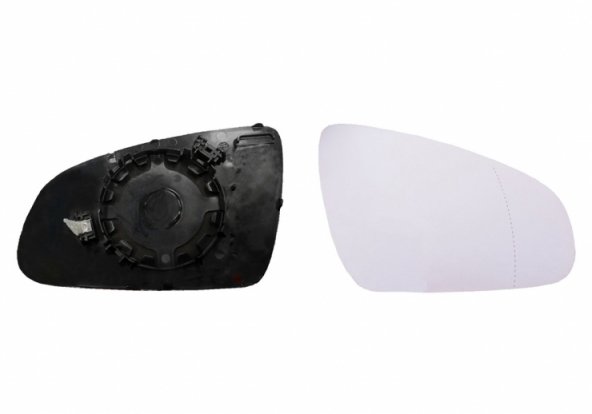 Accéder à la pièce Glace + support rétroviseur droit, convexe