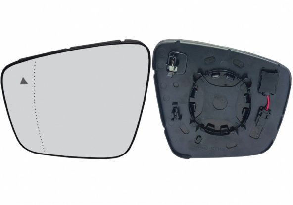 Accéder à la pièce Glace + support gauche, asphérique, chauffant et side-assist (2 broches) Accéder à la pièce Glace + support gauche, asphérique, chauffant et side-assist (2 broches)