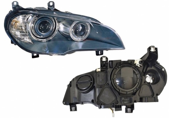 Accéder à la pièce Phare droit électrique LED xénon H8 + D1S