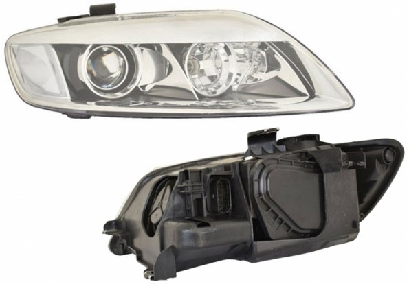 Accéder à la pièce Phare droit électrique avec feu directionnel au xénon D1S (moteur)