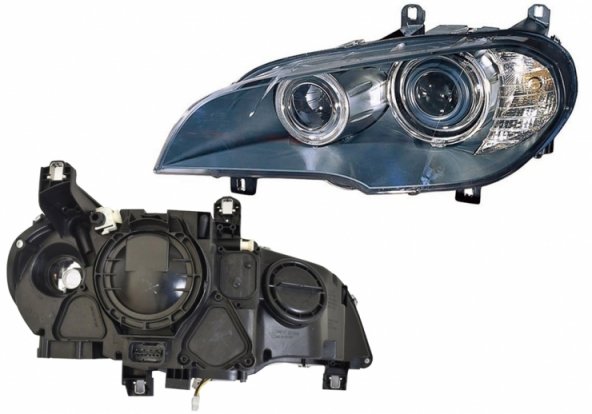 Accéder à la pièce Phare électrique gauche xénon LED H8 + D1S