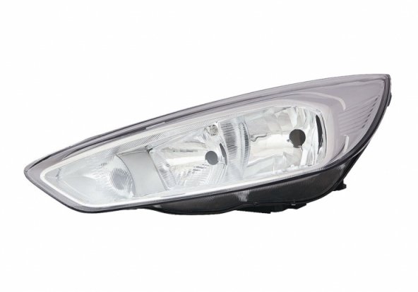 Accéder à la pièce Phare électrique gauche chromé H7+H15 (moteur)