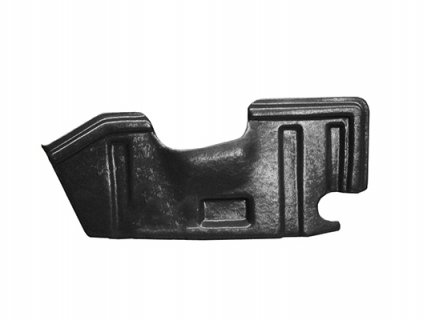 Accéder à la pièce Protection sous le moteur gauche