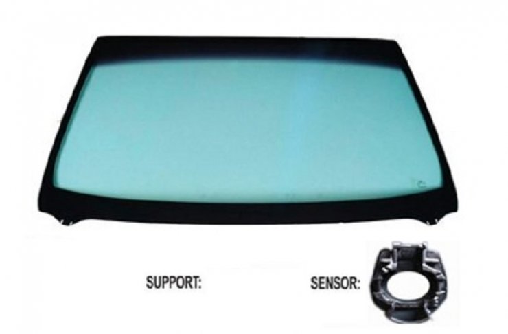 Pare-brise teinté vert athermique ACCESSOIRE-ACCESSOIRES EXTERIEURS pour VOLKSWAGEN T-CROSS  pour VOLKSWAGEN T-CROSS