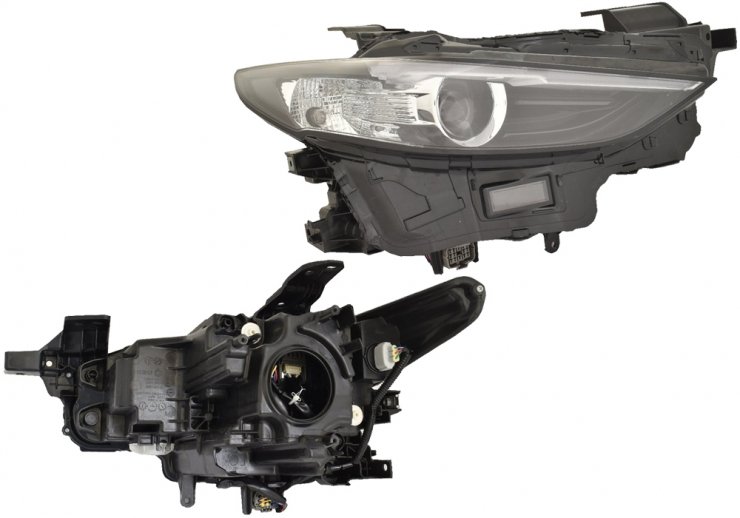 Accéder à la pièce Phare électrique droit LED (moteur)