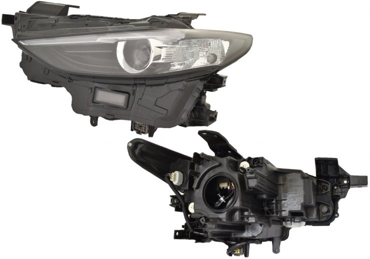 Accéder à la pièce Phare électrique gauche LED (moteur)