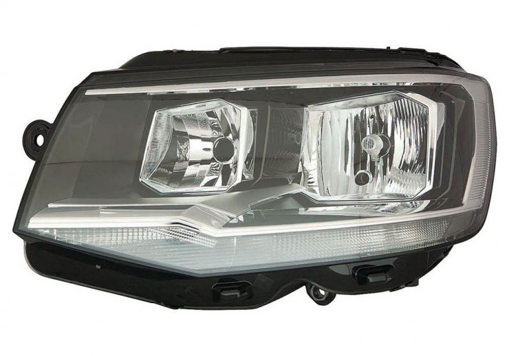 Phare électrique gauche H7 +H7 (moteur) VOLKSWAGEN-TRANSPORTER T6 pour VOLKSWAGEN MULTIVAN  pour VOLKSWAGEN MULTIVAN
