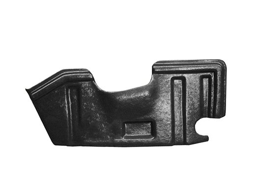 Accéder à la pièce Protection sous le moteur gauche