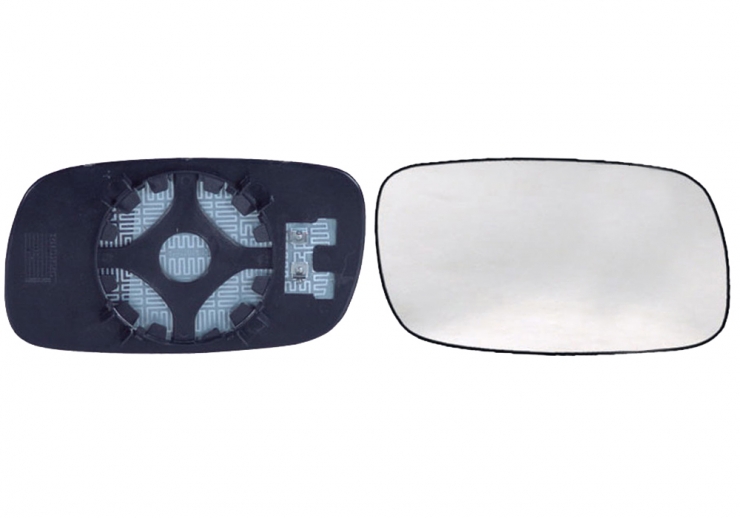 Accéder à la pièce Glace + support rétroviseur droit, convexe, chauffant (Depuis 1994)