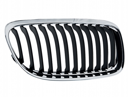 Accéder à la pièce Calandre droite [Noire - Chrome]