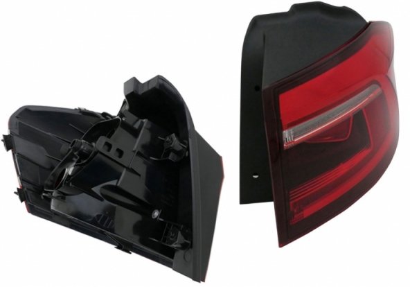 Accéder à la pièce Feu arrière extérieur droit fumé