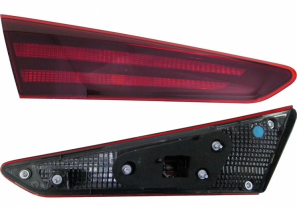 Accéder à la pièce Feu arrière gauche, intérieur