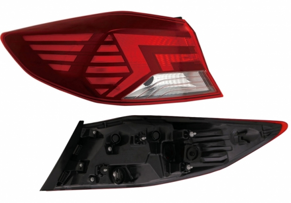 Accéder à la pièce Feu arrière gauche (depuis 2019)