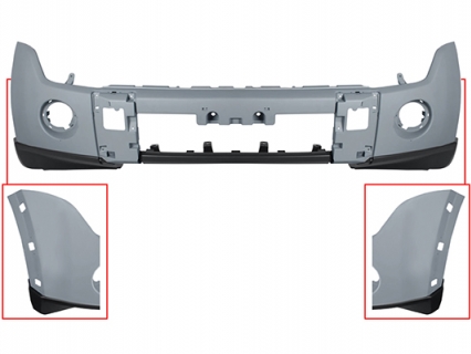 Accéder à la pièce Pare-chocs avant apprêté avec trous antibrouillards