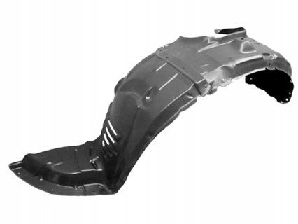 Accéder à la pièce Pare-boue avant gauche (turbo)