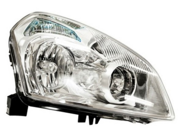 Accéder à la pièce Phare électrique droit chromé xénon D2R + H7 (moteur)