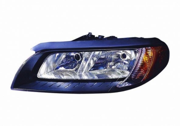 Accéder à la pièce Phare électrique gauche, noir, H7+H9+H21W (moteur)