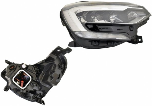 Accéder à la pièce Phare électrique LED droit (moteur)