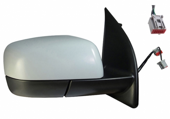 Accéder à la pièce Rétroviseur électrique droit, convexe, chauffant, apprêté (5 broches)