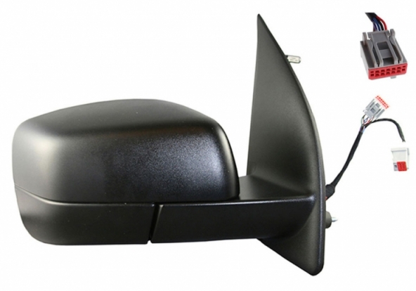 Accéder à la pièce Rétroviseur électrique droit, convexe, chauffant, rabattable (6 broches)
