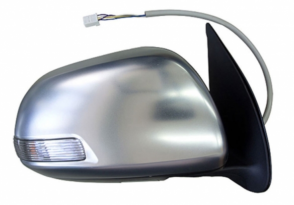 Accéder à la pièce Rétroviseur électrique droit, convexe, avec feu clignotant