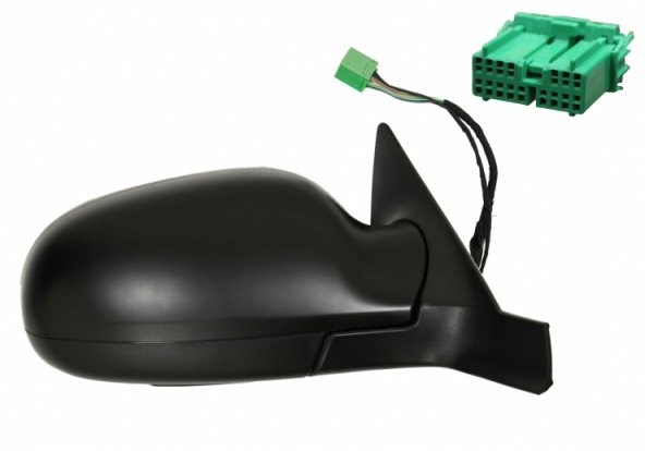 Accéder à la pièce Rétroviseur électrique droit, convexe, chauffant, apprêté, sonde, courtoisie, mémoire (12 broches)