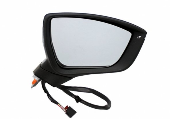 Accéder à la pièce Rétroviseur électrique droite, apprêté, convexe, chauffant et avec clignotant (6 broches)