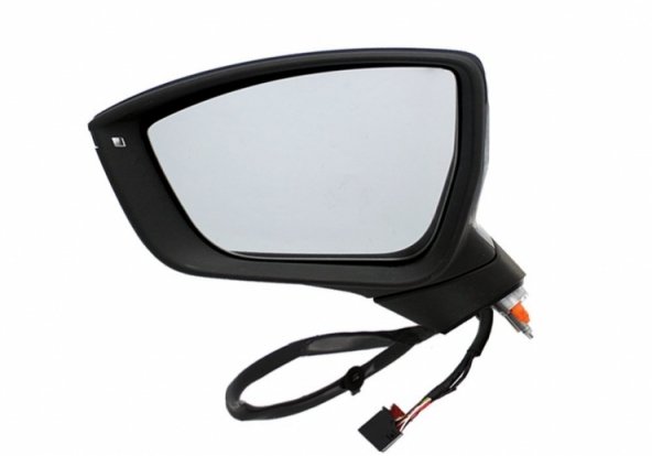 Accéder à la pièce Rétroviseur électrique gauche, apprêté, convexe, chauffant, avec clignotant (6 broches)