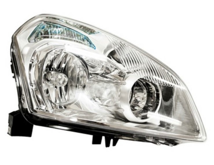 Accéder à la pièce Phare électrique droit chromé xénon D2R + H7 (moteur)