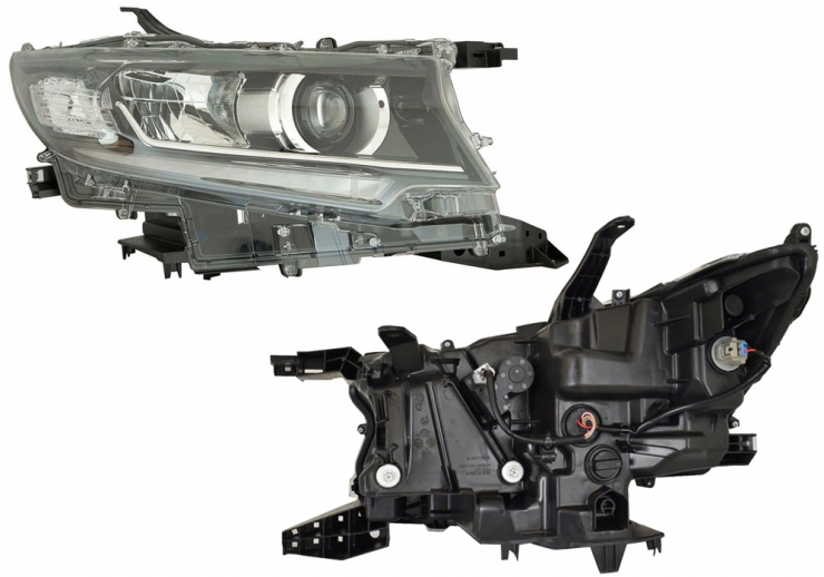 Accéder à la pièce Phare électrique droit, LED (moteur)